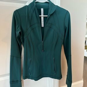 Dark teal Lululemon Define Jacket Size 4